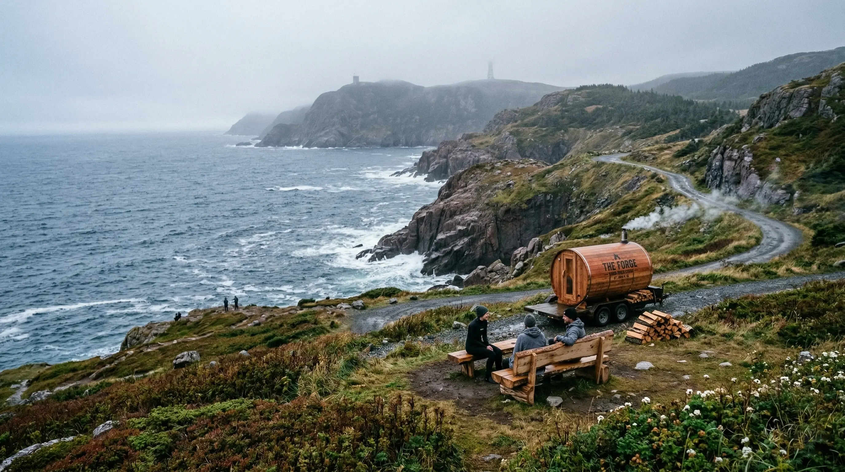 The Forge mobile sauna