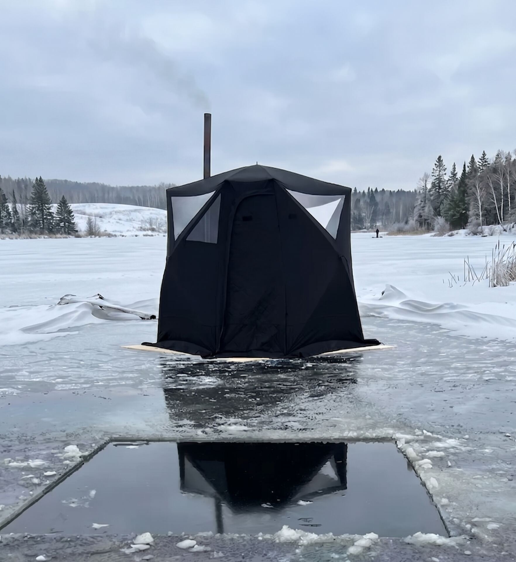 Portable tent sauna